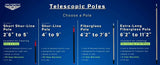 Wet or Waterless Mop 10" w/ Wooster Fiberglass Pole