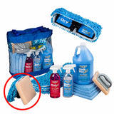 Waterless Mop Kit 15" w/ Easy Reach Shur-Line Pole for RVs & Aircraft