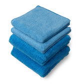 Aero Towel Variety Pack - 2 Microfiber Towels,  2 Premium Microfiber Towels